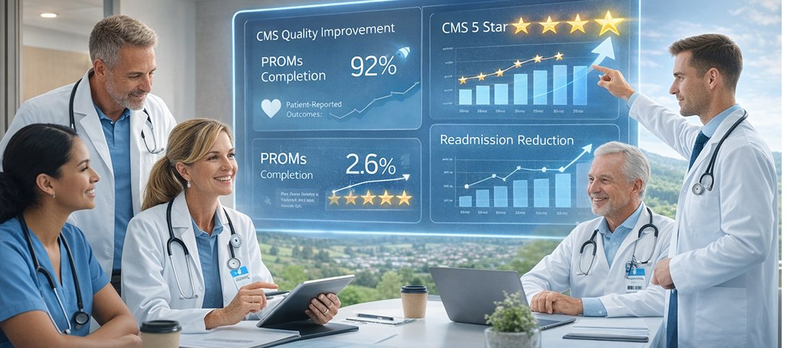 from 3 stars to 5 rural hospitals patient reported outcomes cms2