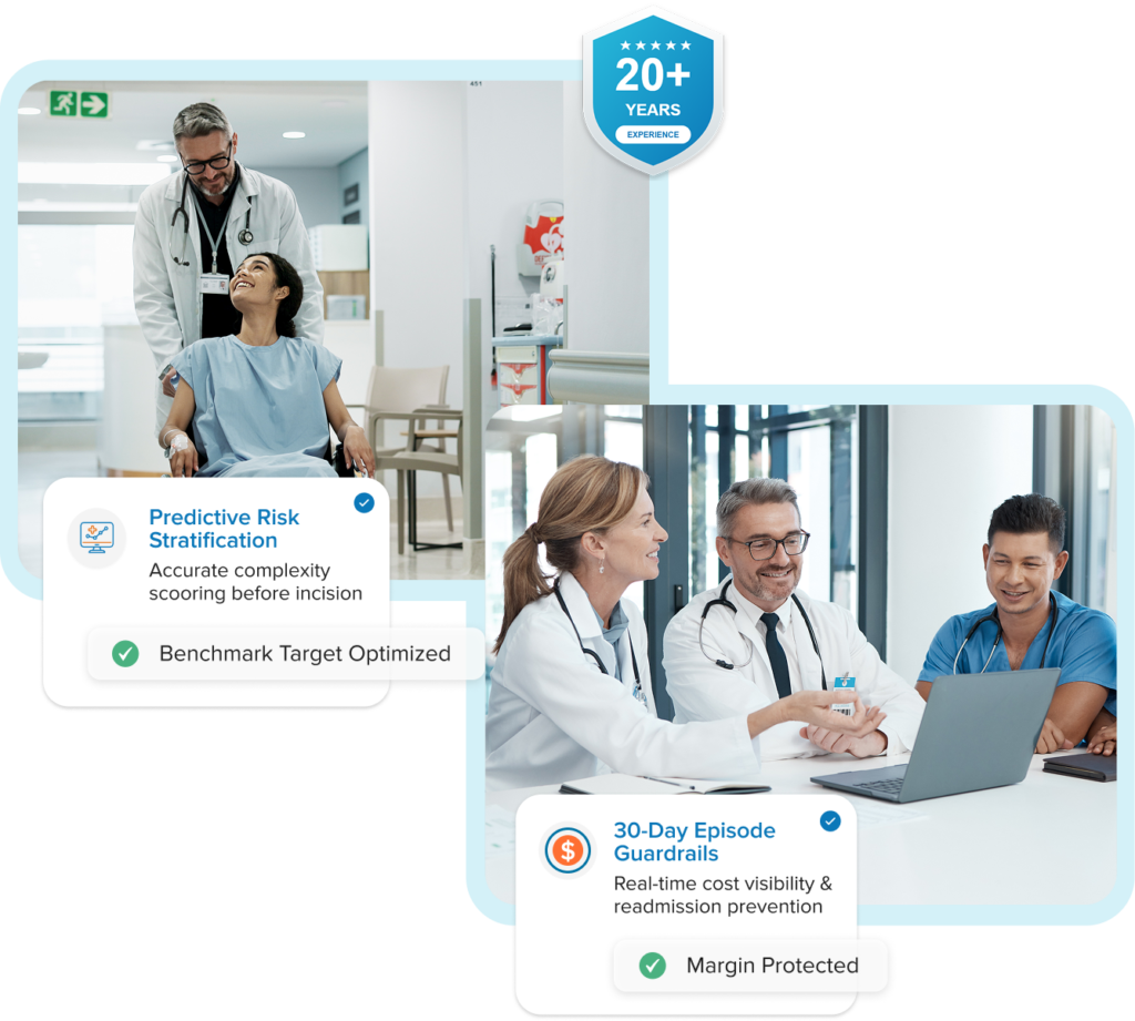 CMS TEAM episode management banner healthcare platform